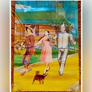 Wizard of Oz movie poster 1970’s Wicked Defy Gravity No place like oz